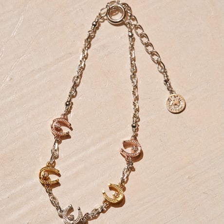 MultiColor Horseshoe Necklace / Bracelet
