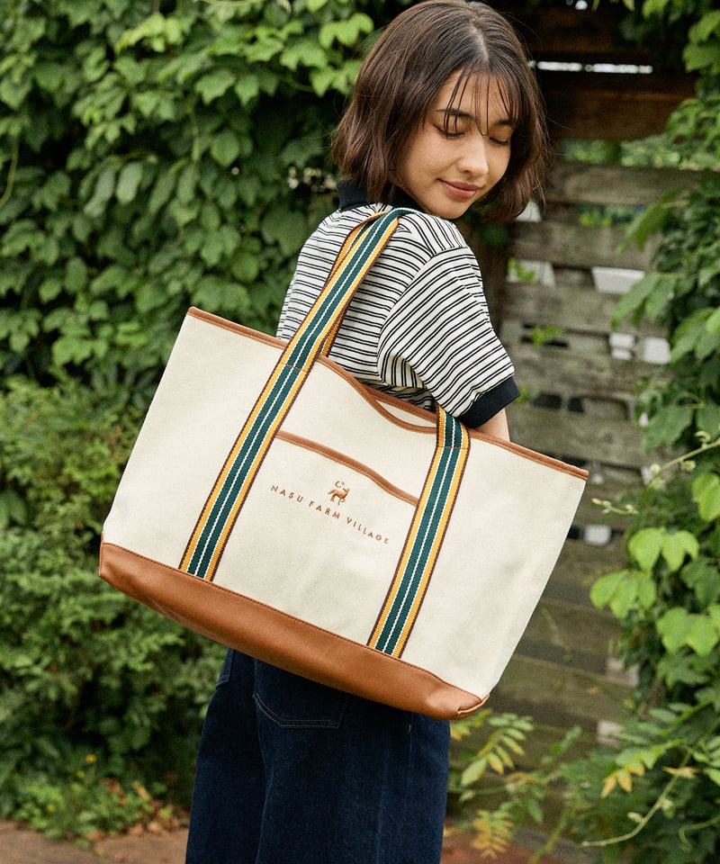 FARM CANVAS TOTE (large) | NASU FARM VILLAGE ON