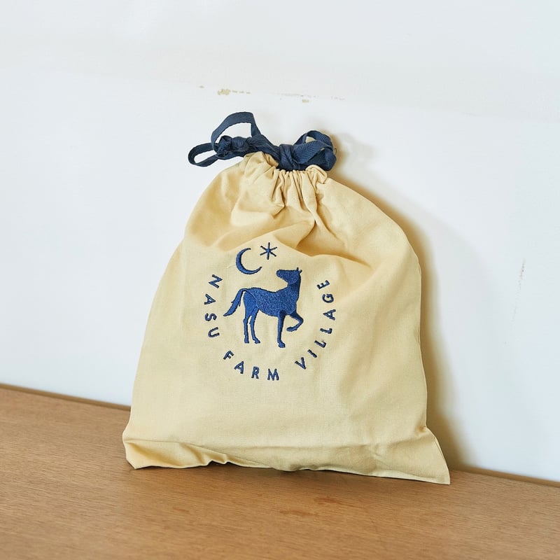 カラーロゴ巾着 | NASU FARM VILLAGE ONLINE STORE