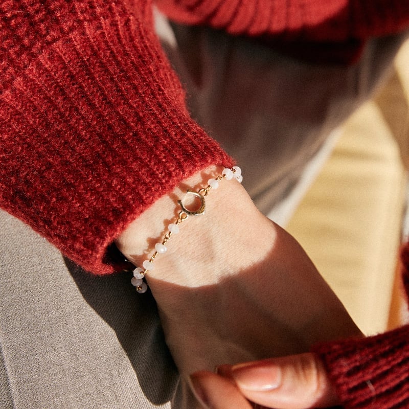 Natural Stone Rubber Bracelet | NASU FARM VILLA