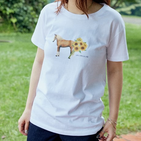 SUNFLOWER HORSE TEE