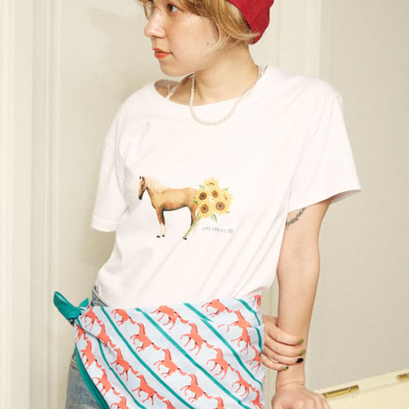SUNFLOWER HORSE TEE