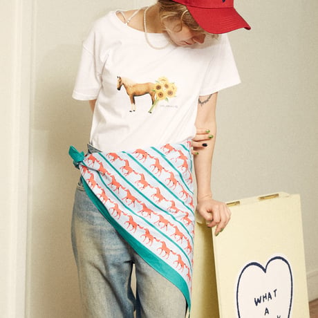 SUNFLOWER HORSE TEE