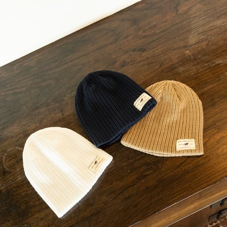 Horse Logo Rib Knit Hat