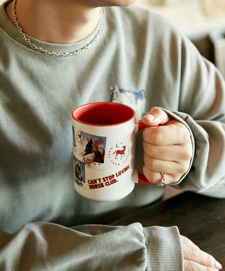 FARM HORSE FAMILY MUG
