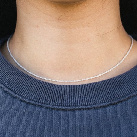 Screw Silver Necklace