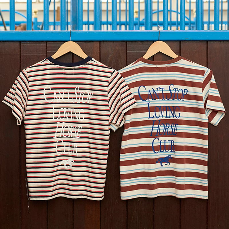 Can't Stop Loving Horse Club, Border Tee | NASU
