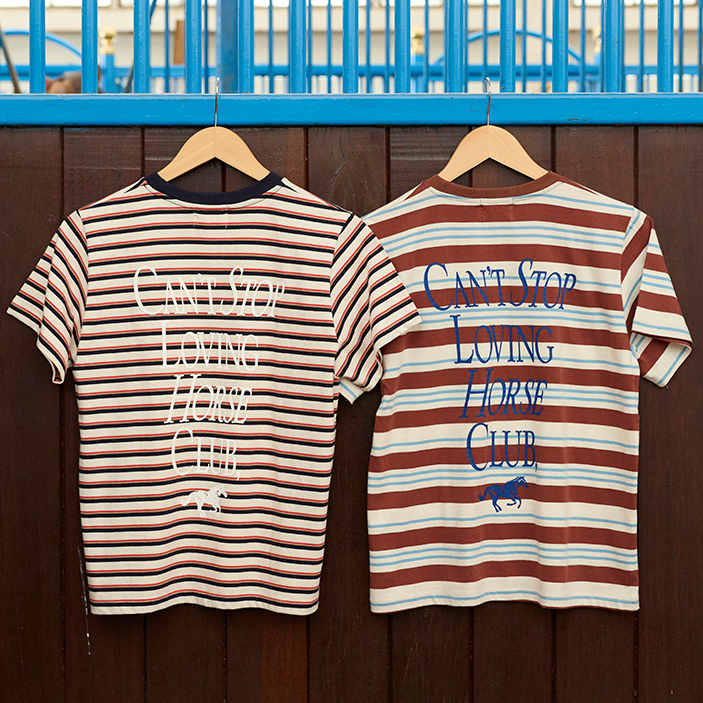 Can't Stop Loving Horse Club, Border Tee | NASU