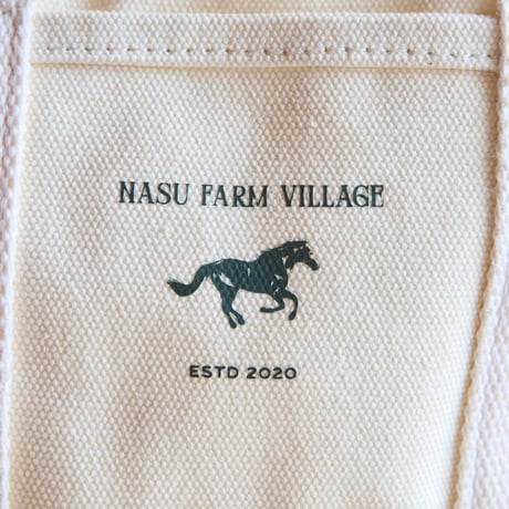 Horse Logo Canvas Mini Tote