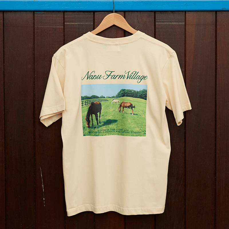 Horse Photo Tee | NASU FARM VILLAGE ONLINE STORE