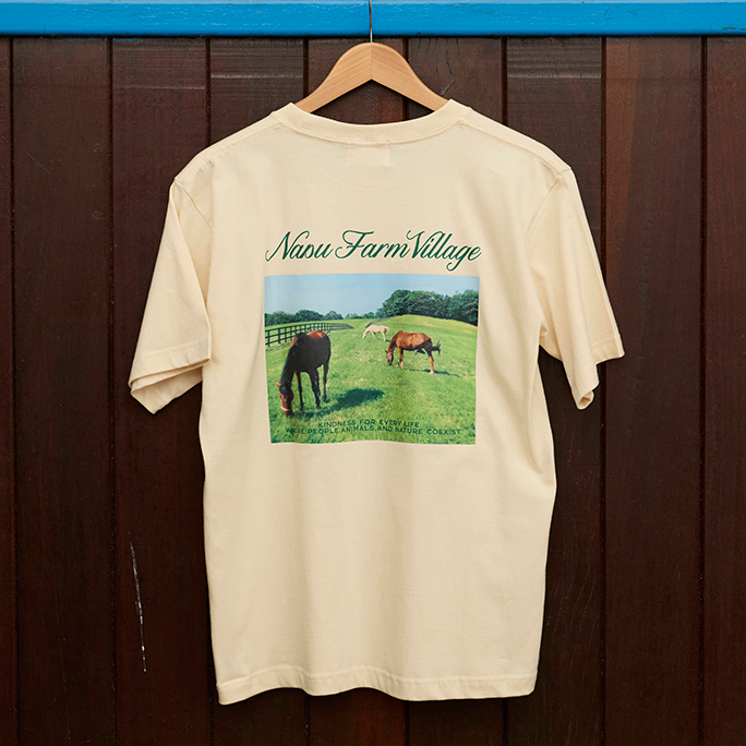 Horse Photo Tee | NASU FARM VILLAGE ONLINE STORE