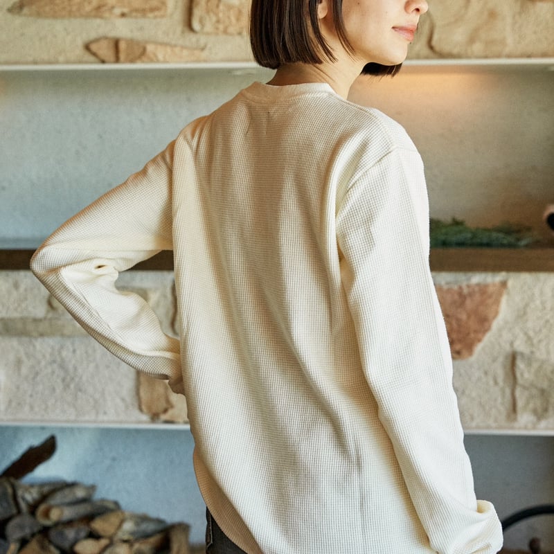 Farm Logo Waffle Long Sleeve | NASU FARM VILLAG