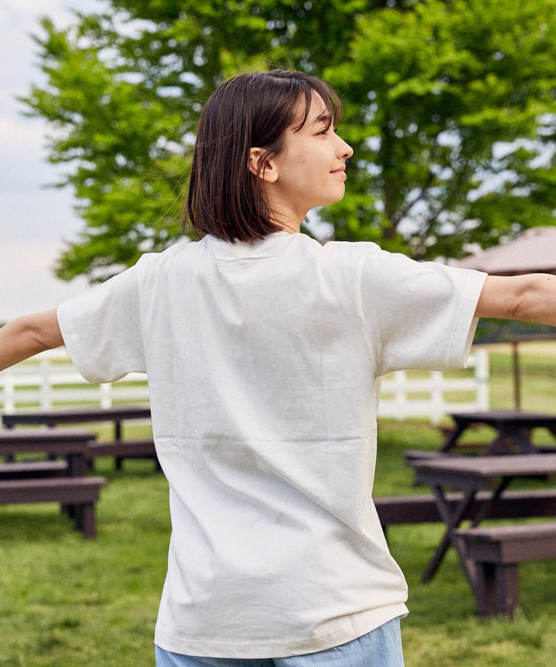 FARM LOGO ORGANIC COTTON TEE | NASU FARM VILLAG