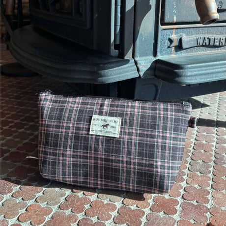 Horse Logo Check Pouch