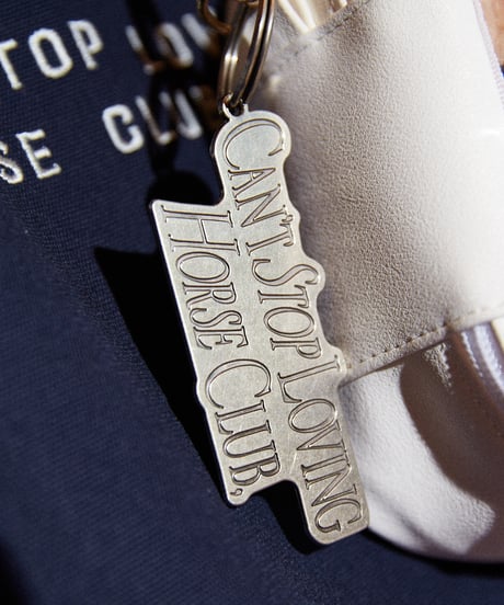 Can't Stop Loving Horse Club, Metal Keychain