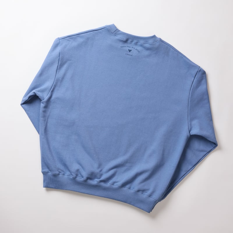 NAPTIME 5th Anniversary スウェット　BLUE Mサイズ naptime スウェット size:M NAPTIME 5th Anniversary スウェット BLUE