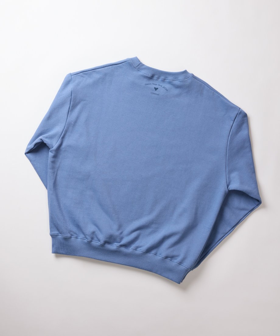 那須ファームヴィレッジ　ワッペン　トレーナー　紗栄子さん着用　nasufarm Sae Channel 5th Anniversary Sweat | NASU FARM V