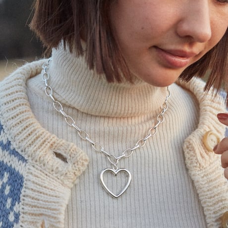 FARM HEART CHAIN NECKLACE