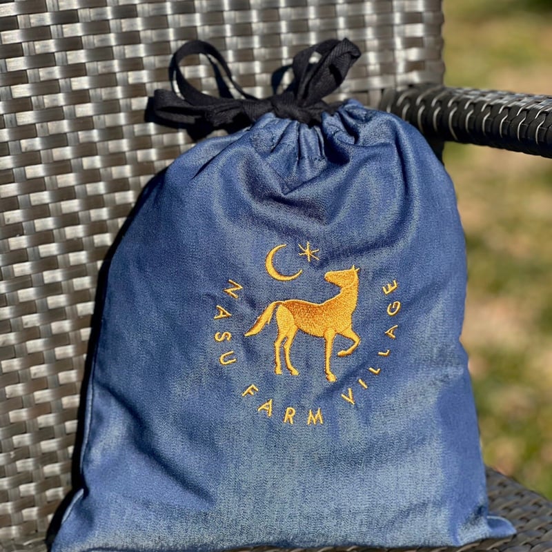 カラーロゴ巾着 | NASU FARM VILLAGE ONLINE STORE