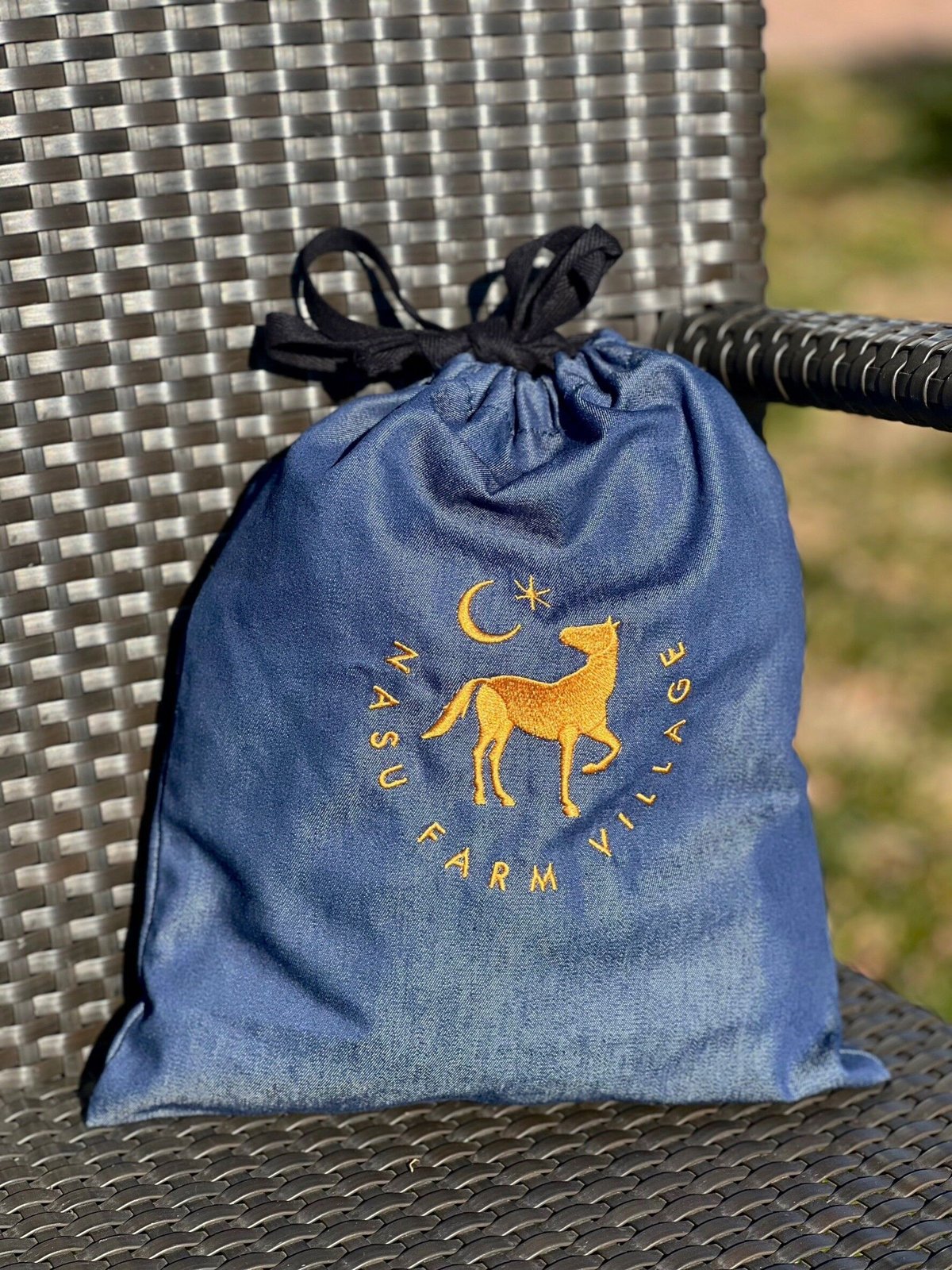 カラーロゴ巾着 | NASU FARM VILLAGE ONLINE STORE