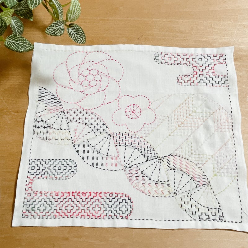 【専用】刺し子ふきん　 　　　　オーダーページ 北欧風デザイン！日本製『HIRVI 図案に沿って刺すだけ！かんたん