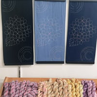 【季節のタペストリーキット】紫陽花（糸別売）