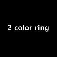 オーダー商品：2 color ring ／#16.5〜#17