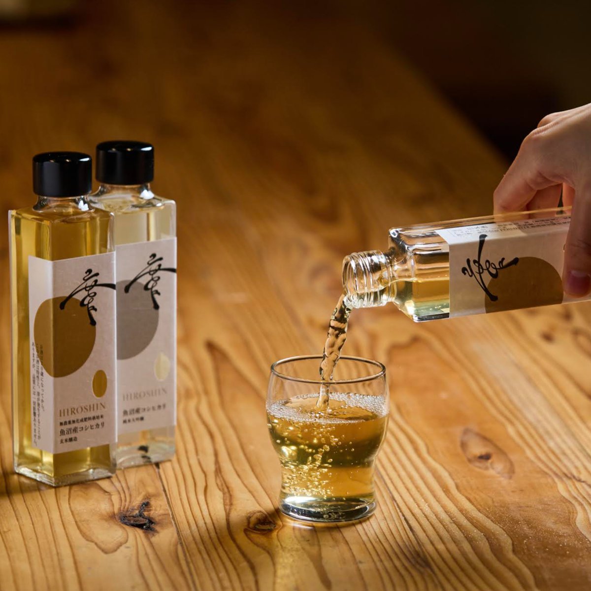 廣新】魚沼産無農薬コシヒカリ玄米醸造 150ml | FERMENT8 STORE