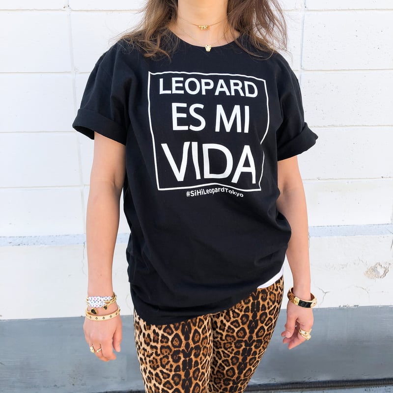 レオパード エス ミ ビダ メンズTシャツ | SiHi