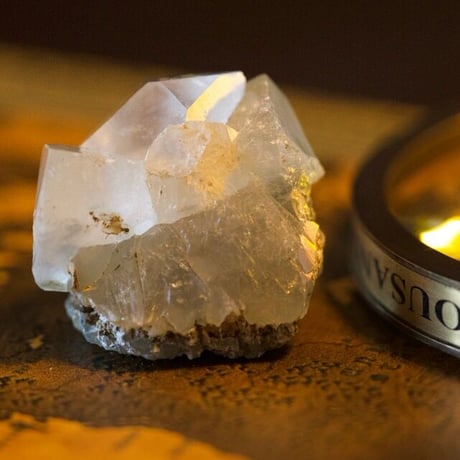 〈セルフラブで真実の夢を叶える〉【希少コロンビアン・ドリームクォーツ　スペシャルグレードタイプ　ミニクラスター原石　】
