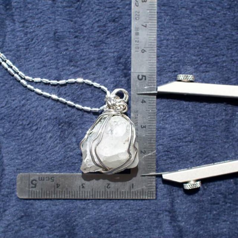 穢れのない氷色♪~宝石質フェナカイト(ロシア産)~simple knot 穢れのない氷色♪~宝石質フェナカイト(ロシア産)~simple knot