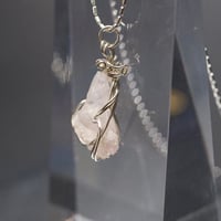〈純粋な自分と人生を生きる光の杖〉【超希少】ライトセプターラベンダーアメジスト　シルバー製　ペンダント（２）