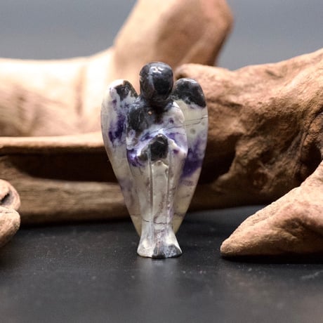 〈天使的波動と安心感〉【ティファニーストーン・カービングエンジェル】