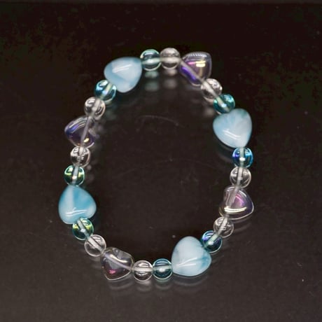 〈愛と癒しの波〉オーシャン・ハート ブレスレット