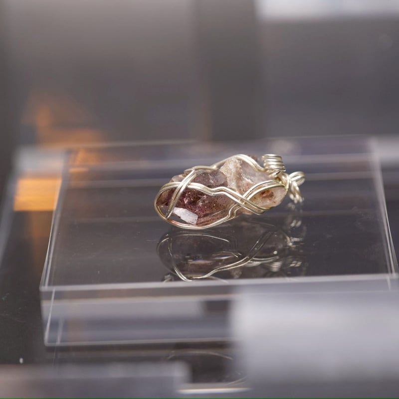 【専用】純銀ピーターサイト&ブルーオパール❅ワイヤーアートペンダントT他1点 𝟚𝟘𝟚𝟝.𝔽𝔼𝔹.𝟙𝟜 ⁡ 𖢨 8×6 stud pierce ⁡ またまたまた