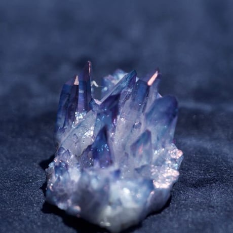 〈松果体活性＆空間浄化〉アーカンソー産タンジンオーラ・クォーツ　スペシャルグレード　クラスター原石