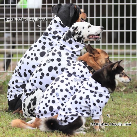 DARE-DAL Ⅱ High-neck　DALMATIAN　JPY7,600+10%TAX