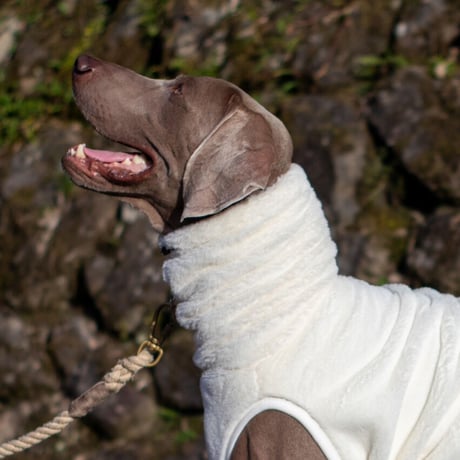Eco Fur High-neck　WHITE　JPY8,800+10%TAX