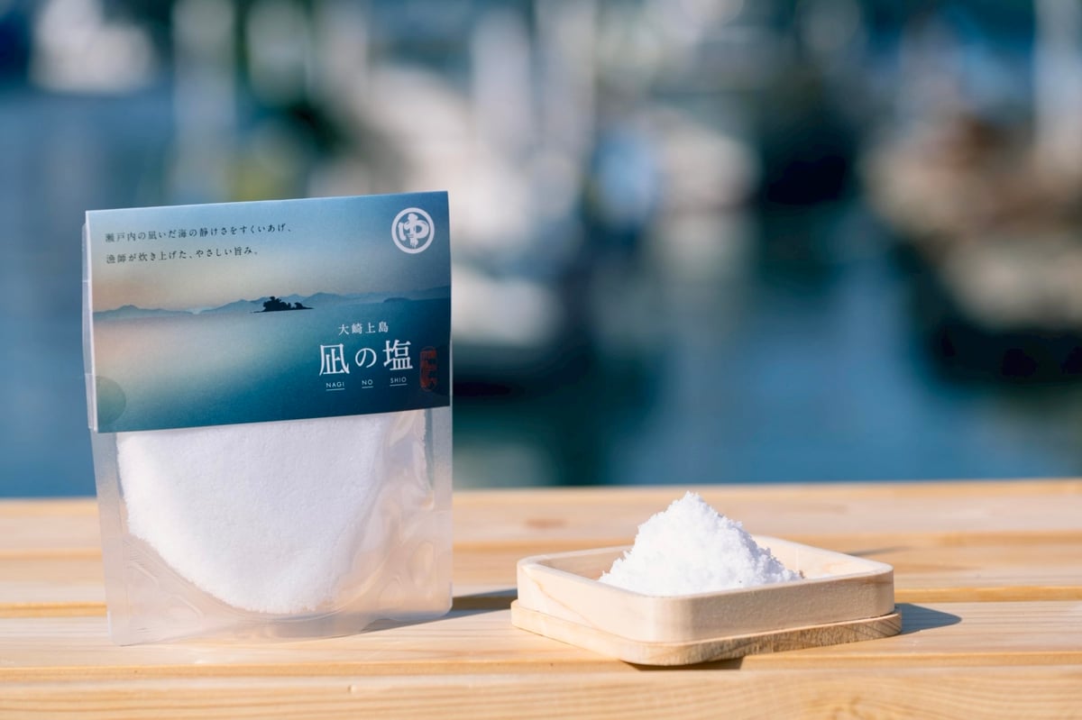 凪の塩 | 大崎上島の漁師 中村さんち 漁師逸品