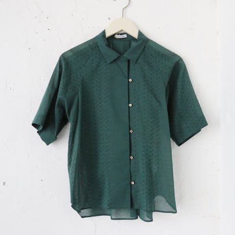 atsutoki(ハツトキ) |twill ティーブラウス グリーン hatsutoki(ハツトキ) | twill ティーブラウス (green) | 送料