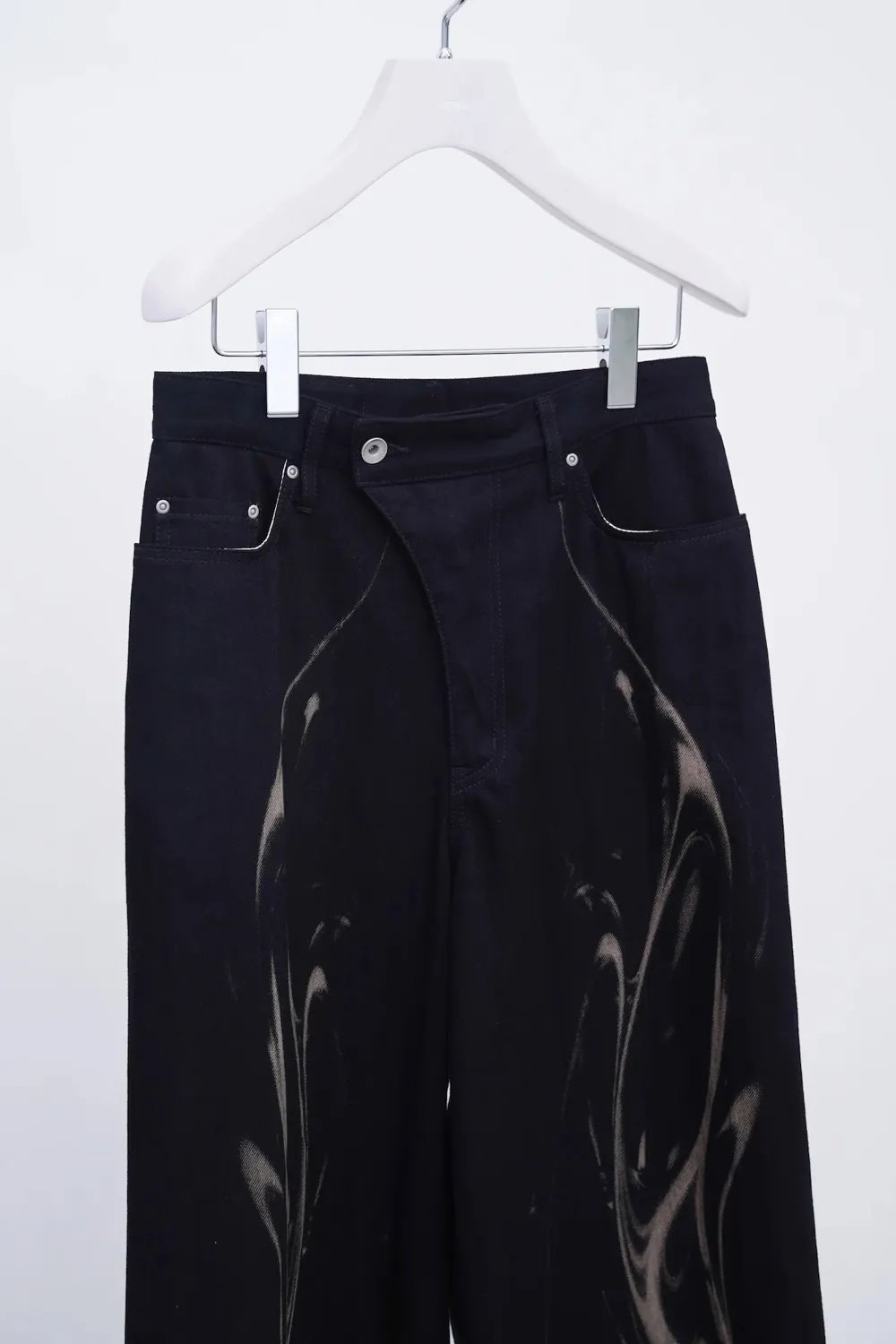 パンツ Daydream Bleach Flea BlackDenim Pants HATRA 