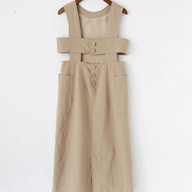 暮chic by futatsukukuri ボタンのワンピース(beige) | kot 暮chic by futatsukukuri ボタンのワンピース(beige) | kot