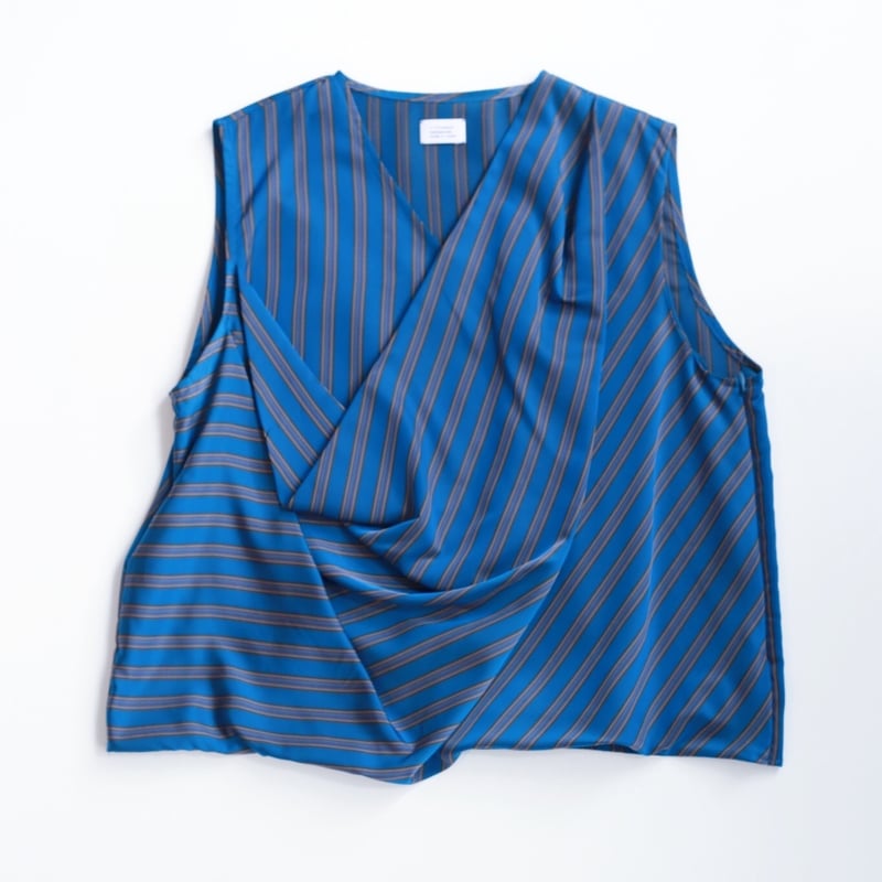 トップス HATRA blouse navy HATRA】Oブラウス – ファッションスナップストア