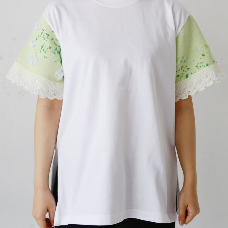 malamute ”ajisai flower T-shirt