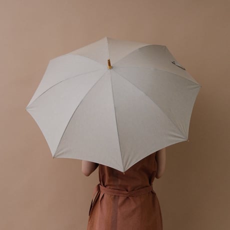 hatsutoki "fog 晴雨兼用折畳み傘"beige