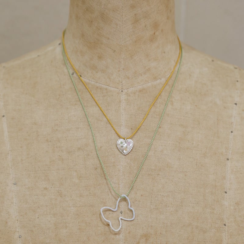 kikkou ネックレス グリーン 蝶々 KIKKOU 