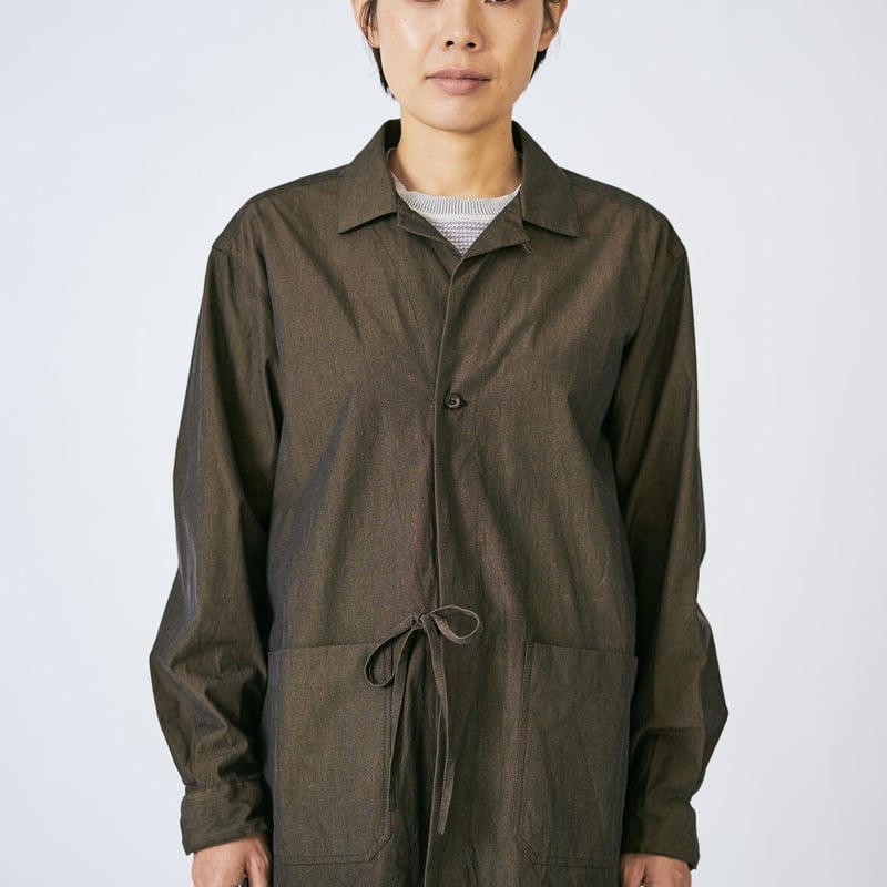 ユニセックス セットアップ パッチワーク ジャケット キャロットフィット パンツ ケイット / ブックポケット付きパッチワークシャツ | ITEM,Tops