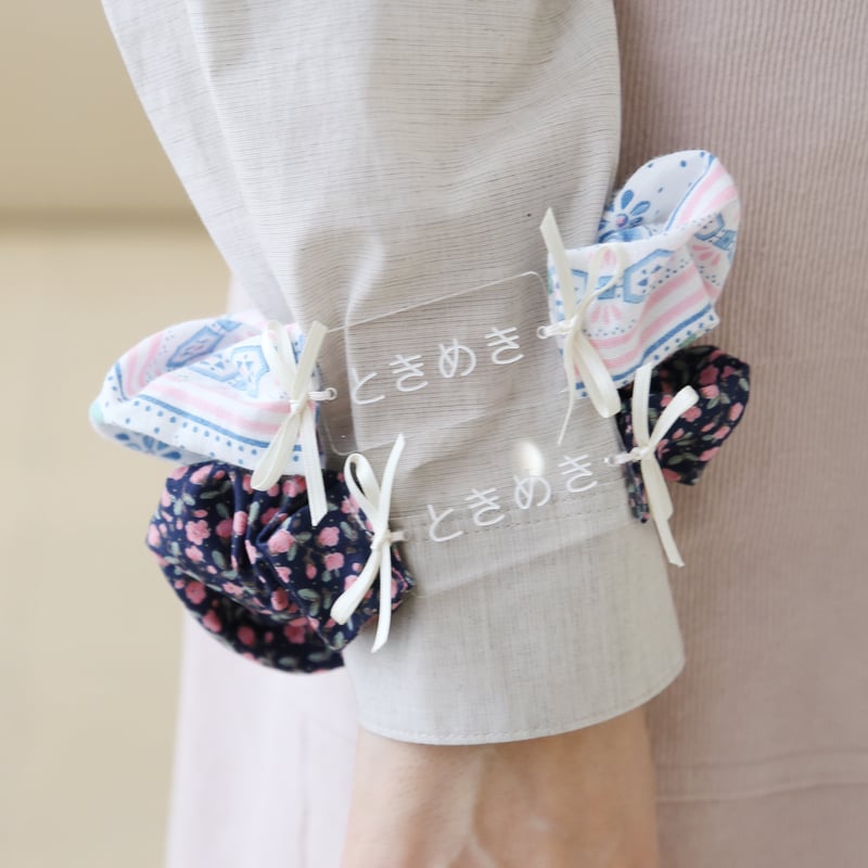 futatsukukuri ”ときめきシュシュ”(文字白) | kotobatofuku