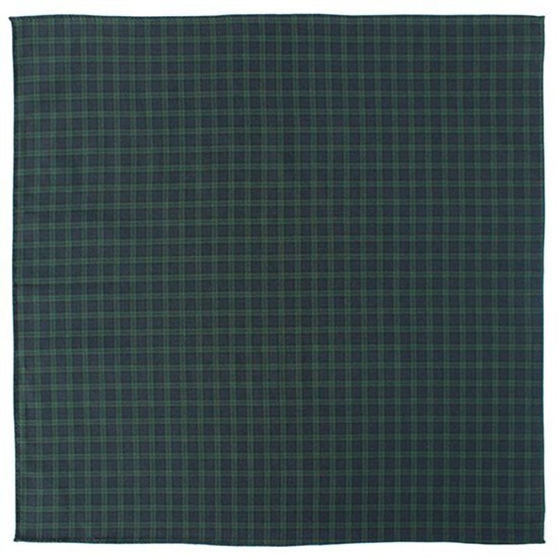 ブラックウォッチロイヤルツイルチェックハンカチ | kotobatofuku