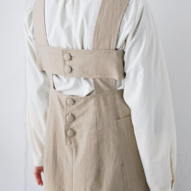 暮chic by futatsukukuri ボタンのワンピース(beige) | kot 暮chic by futatsukukuri ボタンのワンピース(beige) | kot